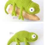 Sinclaire the Chameleon Crochet Pattern