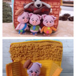 Three Little Pigs Educational Toy Crochet Pattern