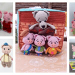 Three Little Pigs Playset Crochet Patterns