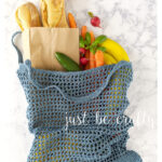 Veggie Stand Market Bag Free Crochet Pattern and Video Tutorial