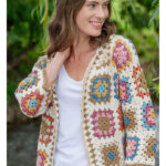 Vibrant Cardigan Free Crochet Pattern