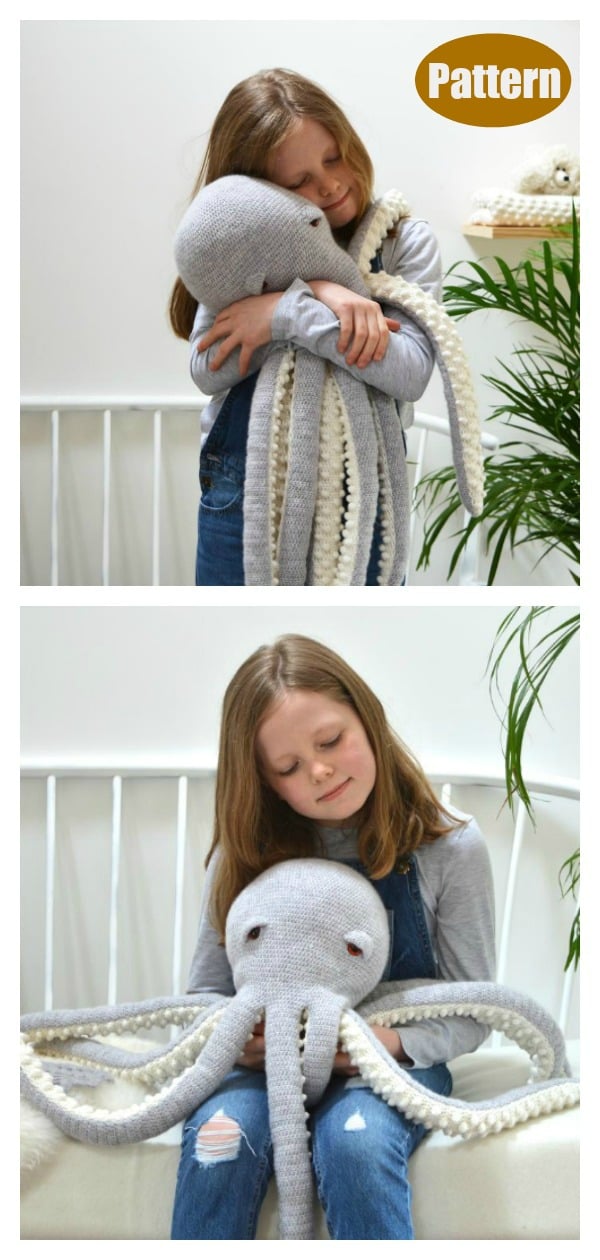 Amigurumi Giant Octopus Crochet Pattern