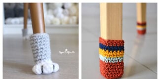 Chair Socks Free Crochet Patterns