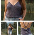 Deco Tank Top Free Crochet Pattern