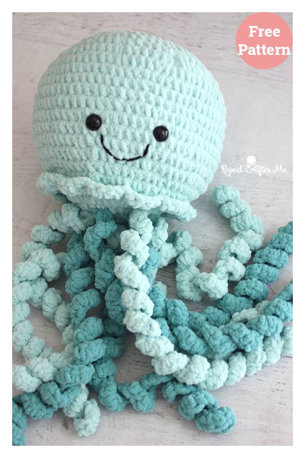 Giant Jellyfish Free Crochet Pattern