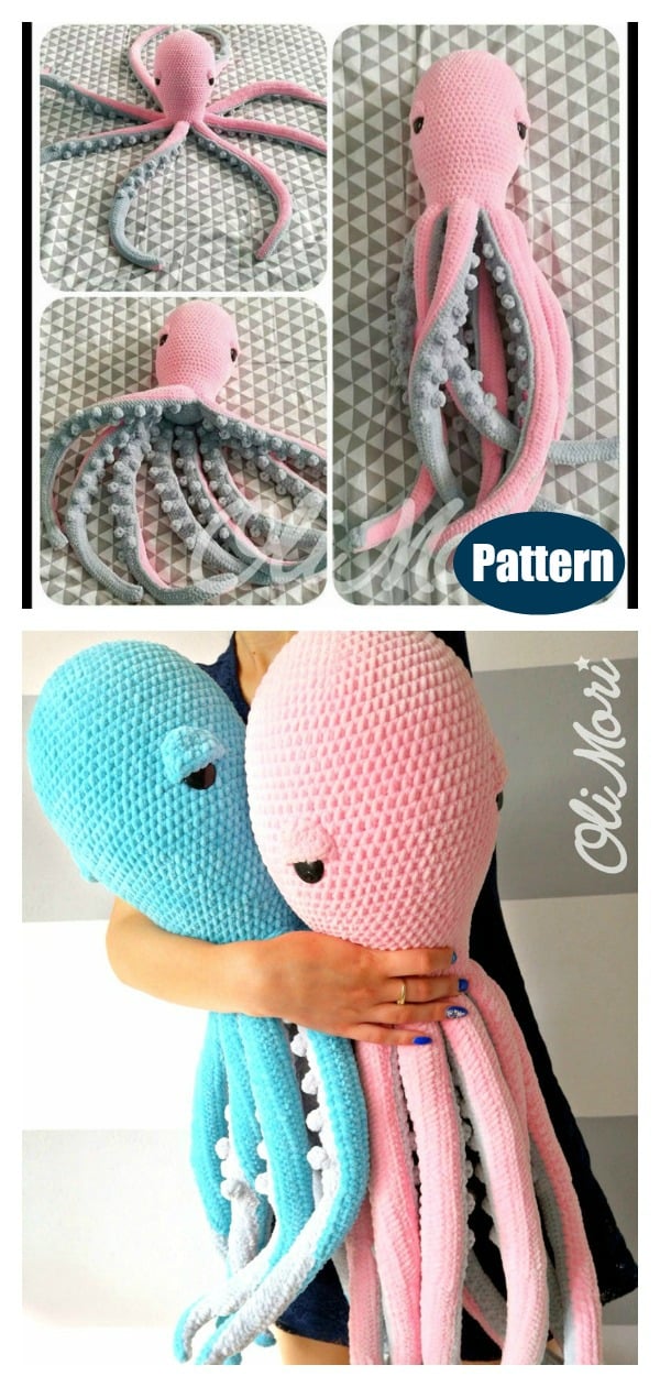 Giant Octopus Crochet Pattern 