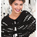 Lace Mystical Cape Free Crochet Pattern