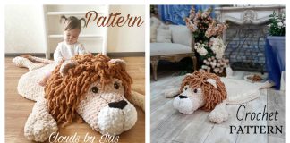Lion Mat Crochet Pattern