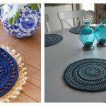 Mandala Placemat Free Crochet Pattern