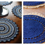 Mandala Placemat Free Crochet Patterns