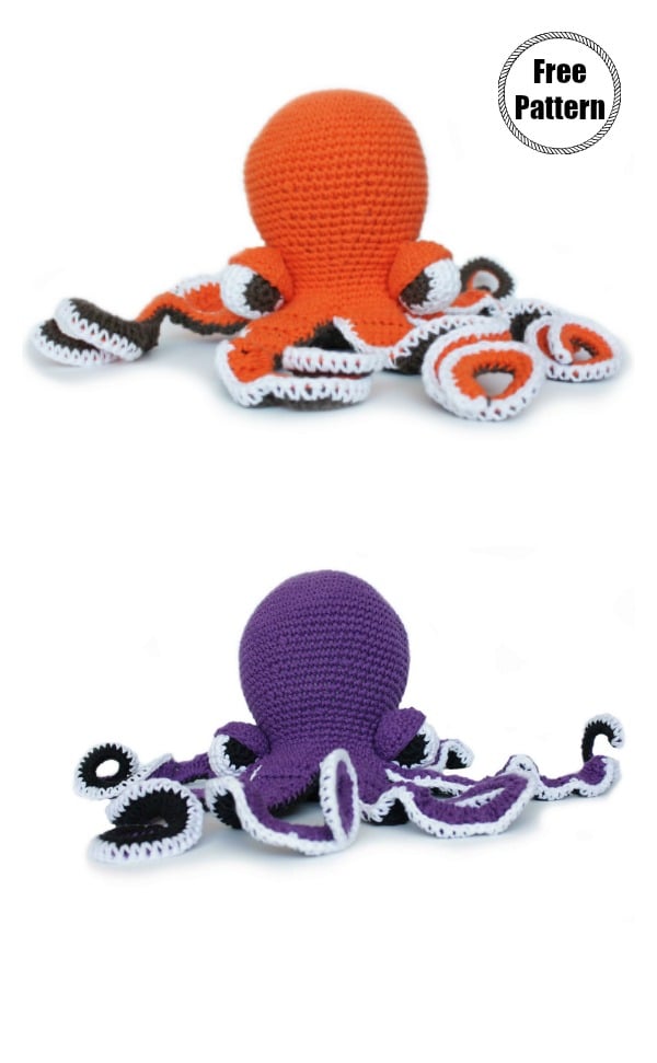 Amigurumi Octavia the Octopus Free Crochet Pattern