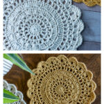 Outdoor Table Mat Free Crochet Pattern