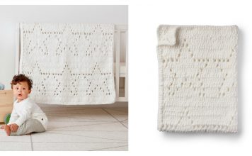 Star of the Show Baby Blanket Free Crochet Pattern