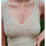 Starburst Tank Top Free Crochet Pattern and Video Tutorial