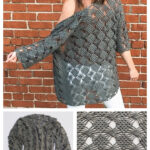 The Webwork Cardigan Sweater Free Crochet Pattern