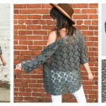 The Webwork Cardigan Sweater Free Crochet Pattern