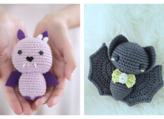 10+ Adorable Amigurumi Bat Crochet Patterns