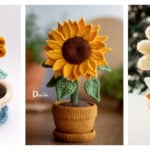 10+ Amigurumi Sunflower Crochet Patterns