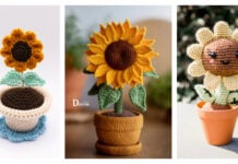 10+ Amigurumi Sunflower Crochet Patterns