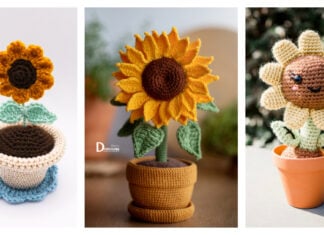 10+ Amigurumi Sunflower Crochet Patterns