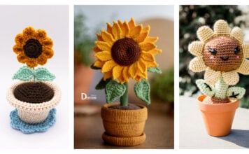 10+ Amigurumi Sunflower Crochet Patterns