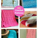 10+ Diamond Lace Blanket Crochet Patterns