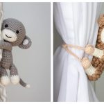 Amigurumi Animal Curtain Tie Crochet Pattern