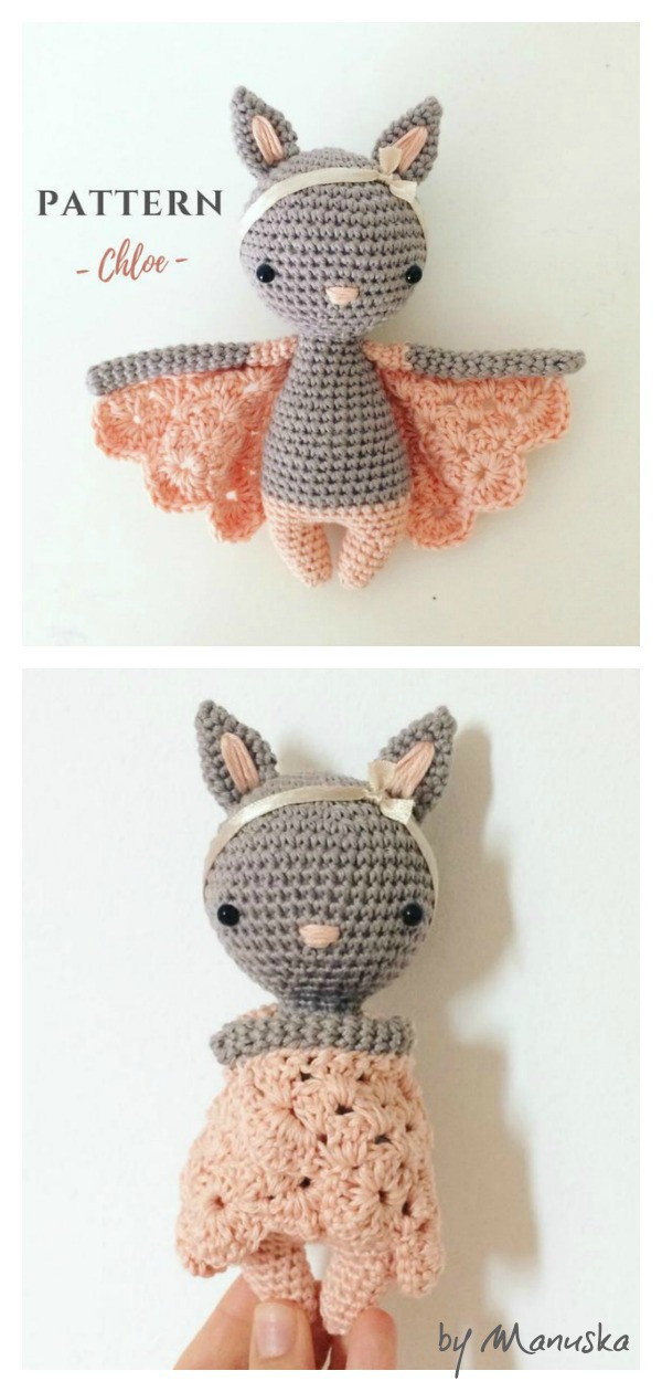 Amigurumi Bat Crochet Pattern 