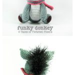 Amigurumi Funky Donkey Free Crochet Pattern