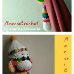 Amigurumi Happy Monkey Curtain Tie Back Free Crochet Pattern