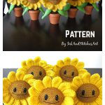 Amigurumi Happy Sunflower Crochet Pattern