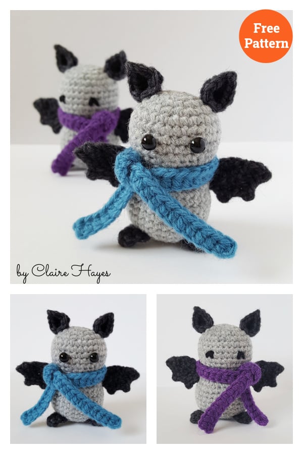 Amigurumi Little Bat Free Crochet Pattern