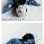 Amigurumi Sad Donkey Eeyore Free Crochet Pattern