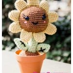 Amigurumi Sunflower Free Crochet Pattern