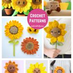 Amigurumi Sunflower Free Crochet Pattern and Paid