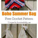 Boho Summer Bag Free Crochet Pattern