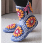 Boots for House Crochet Pattern
