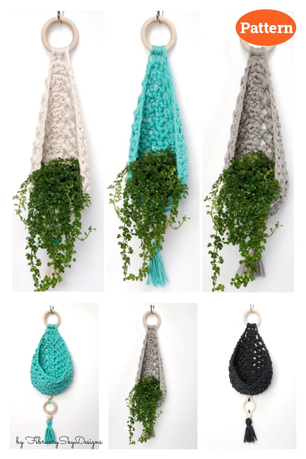 Cozy Plant Hanger Crochet Pattern