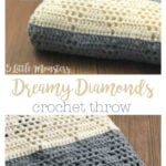 Dreamy Diamonds Throw Free Crochet Pattern