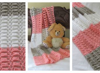 Easy Crochet Lace Baby Blanket Free Pattern