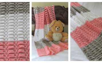 Easy Crochet Lace Baby Blanket Free Pattern