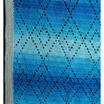 Filet Diamonds Blanket Crochet Pattern