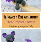 Halloween Bat Amigurumi Free Crochet Pattern