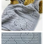 Heart Baby Blanket Crochet Pattern