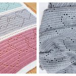 Lace Heart Baby Blanket Free Crochet Pattern