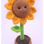 Sunflower Amigurumi Free Crochet Pattern