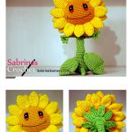 Sunflower Free Crochet Pattern