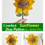 Sunflower Free Crochet Pattern