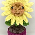 Sunny Sunflower Free Crochet Pattern