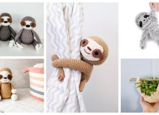 10+ Amigurumi Sloth Crochet Pattern Free and Paid